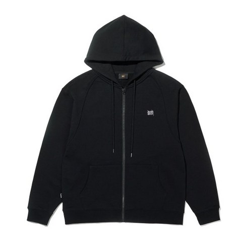 브라운브레스 BROWNBREATH TAG HOOD ZIP-UP - BLACK BJSMHZB01BK 242424