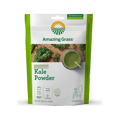 Amazing Grass 오가닉 케일 파우더, 150g, 1개