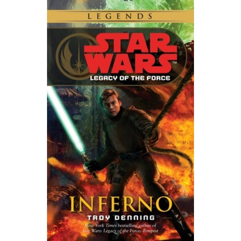 (영문도서) Inferno: Star Wars Legends (Legacy of the Force) Mass Market Paperbound, Random House Worlds, English, 9780345477552