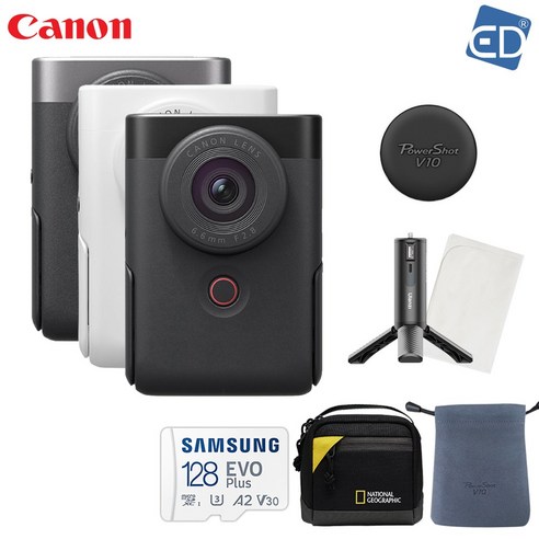 캐논 파워샷 V10 풀 패키지: 당신의 브이로그를 완성하는 완벽한 선택