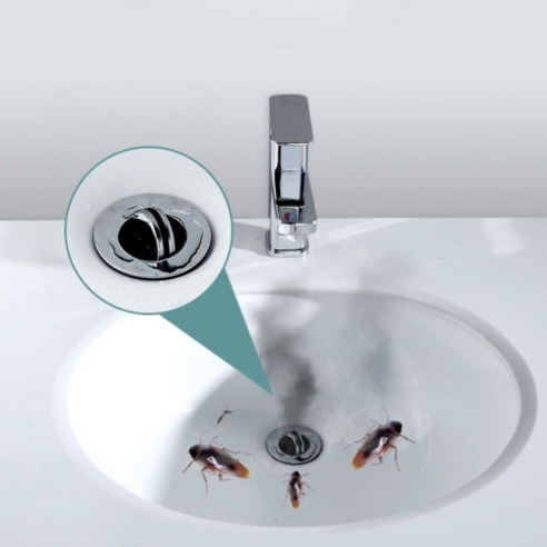 악취와 해충 없는 쾌적한 화장실, 일케오 세면대 트랩으로 완성하세요.