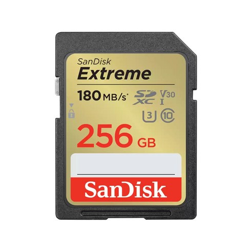 sd카드256 샌디스크 SD메모리 SDXC Extreme 익스트림 SDXVV 256GB, 256기가 Best Top5