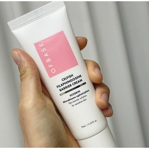 [본사정품] NEW 오브베이스 셀피쉬 필라핑고신 베리어 크림 75ml BARRIER CREAM 진정크림 진정 피부 장벽 개선 저자극 베리어크림 건성 보습크림 장벽크림 건성크림, 3개