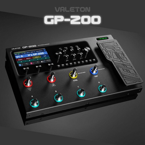 VALETON 베일톤 GP-200 기타 베이스 입문용 이펙터 멀티이펙터 멀티이펙트 프로세서, 상세참조, 1개