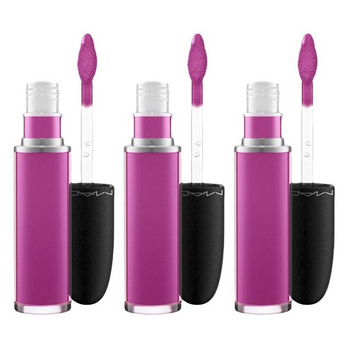 맥 레트로 매트 리퀴드 립컬러 5.0ml, 5ml, Slippery Orchid, 3개