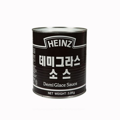 하인즈 데미그라스 소스, 3kg, 1개 피코크스테이크소스