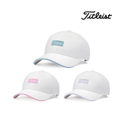 골프(Golf)타이틀리스트 르 몬 Le Morne 골프모자 TH23AWLMA, White/Periwinkle