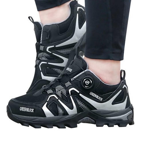 레이시스 등산화 남성 여성 다이얼 트레킹화 워킹화 운동화 신발 GGBB 그린01KX