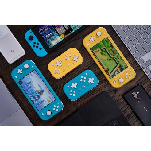 8Bitdo 라이트 게임패드 블루투스 스위치 라이트 스위치 윈도우용 (터콰이즈.. 정품보장, Turquoise