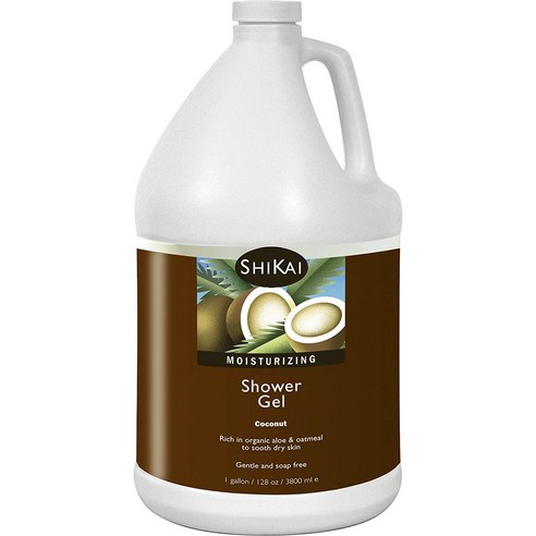 시카이 올 내추럴 모이스처라이징 샤워 젤, 3800ml, Coconut