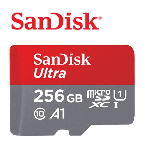 sd카드 샌디스크 울트라 마이크로SD SDSQUAR, 256GB