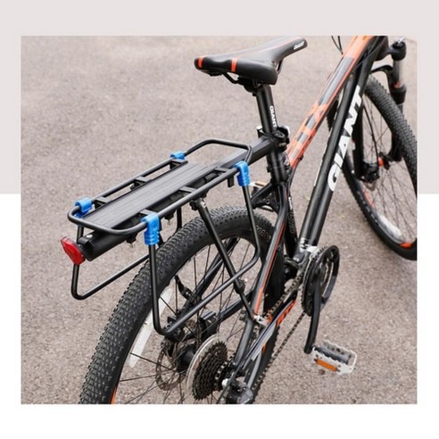 자전거 뒷자리 보조의자 짐받이 랙: 아동 운송과 짐 운송을 위한 다목적 솔루션