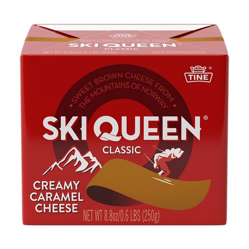 TINE 티네 스키 퀸 브라운치즈 250g (노르웨이), 1개