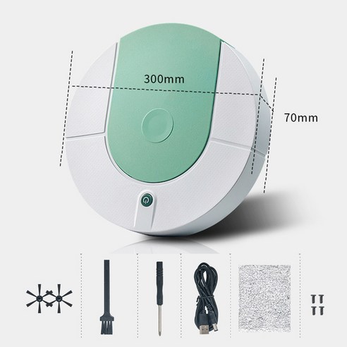 RUN 기술 저소음 가정용 다용도 자동 로봇 청소기 올인원