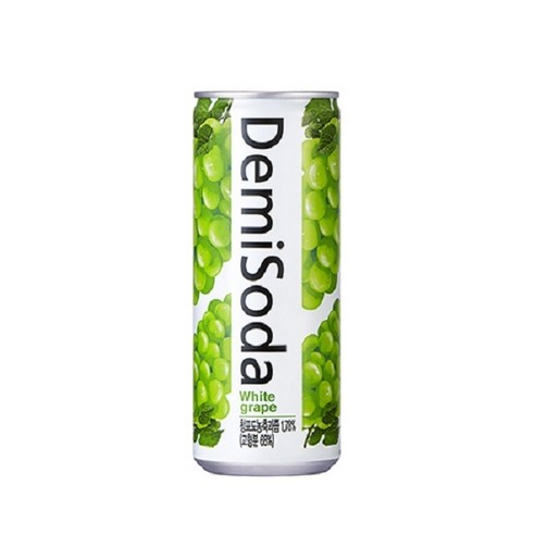 데미소다 청포도, 250ml, 30개