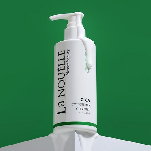 섬세한 피부를 위한 부드러운 속삭임, 라누엘르 시카 클렌징 밀크 로션