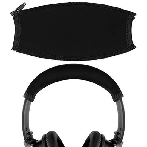 GEEKRIA 괴짜 헤드 밴드 커버 호환 보스 QC45 조용한 콤프트 35 II QC35 QC25 헤드폰 보호 헤드폰은 스크래치/헤드 쿠션/헤드 보호기로부터 된