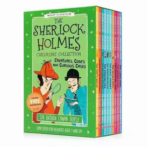 영어원서 셜록홈즈 시즌 1/2/3 각 10권 음원제공 Easy Classic Sherlock Holmes