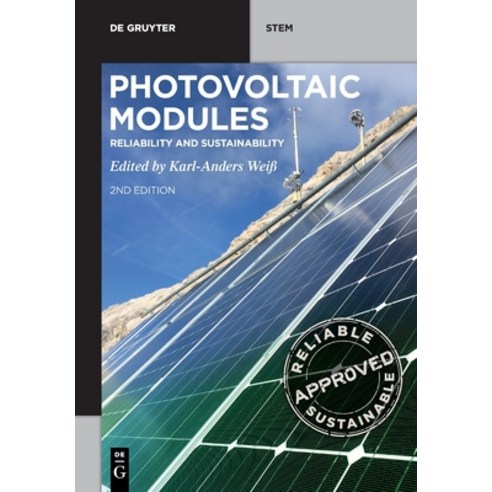 (영문도서) Photovoltaic Modules: Reliability and Sustainability Paperback, de Gruyter, English, 9783110685541