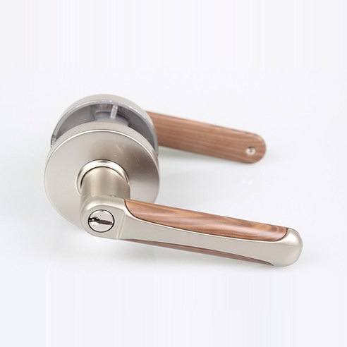 방문손잡이  STL-6660GR 침실용 엔젤금속 방문손잡이 문고리, 1개