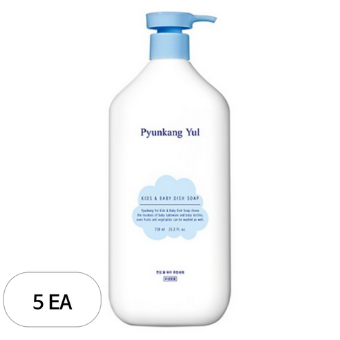 편강율 유아 주방세제, 750ml, 5개