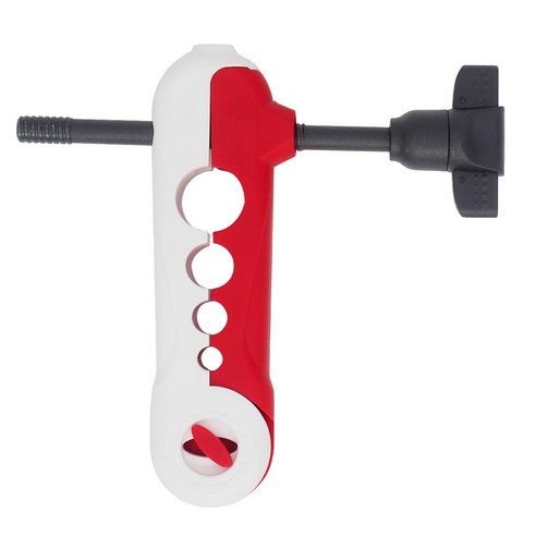 Portable Fishing Line Spooler Smooth Performance Line Winder Adjustable for Spool Width Up to 68mm/2, 하나, Red White