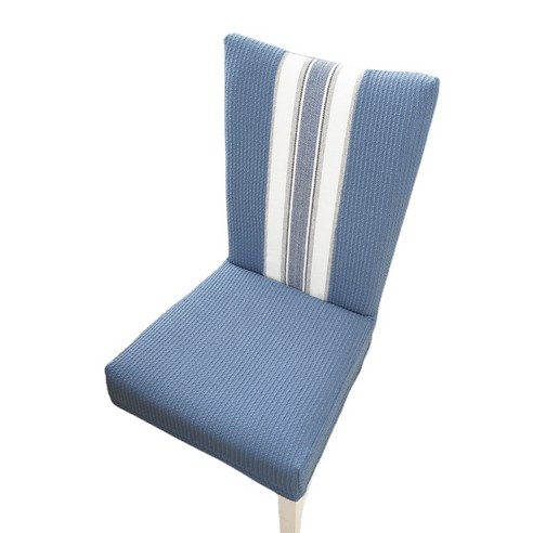 탄성 식탁 의자 커버 두꺼운 가구 결합 된 식당 의자 호텔 의자 커버 의자 커버 패브릭 현대 단순함, 블루 탄성 방수4 팩, 50x53cm