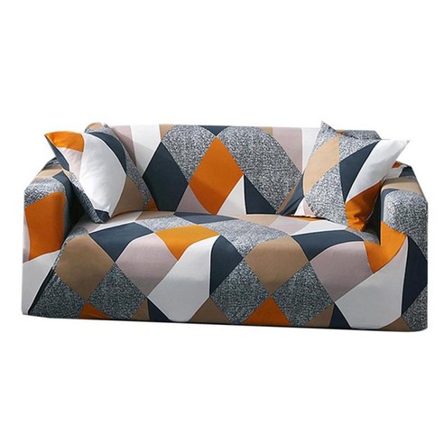 홈 장식 사무실 장식에 대 한 Slipcover Seater 휴대용 탄성 베갯잇, 92 % 폴리 에스터 및 8 % 스판덱스, 한 좌석 D.