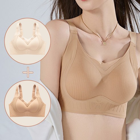 답답함은 이제 그만! 내 몸에 자유를 선사하는 무중력 브라 체험기 볼륨업브라