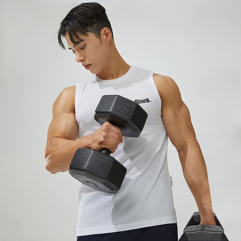 블랙몬스터핏 쿨에버 기능성 헬스 나시
