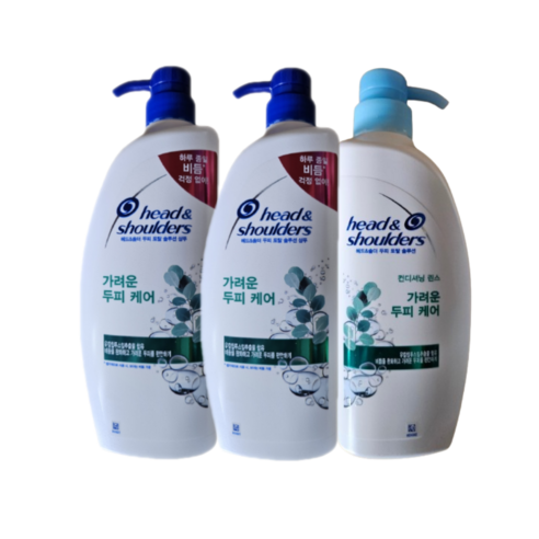 헤드앤숄더 가려운 두피 케어 샴푸와 린스 세트 850ml 2개+850ml 1개 [HA05*2][HA07] 헤드앤숄더샴푸