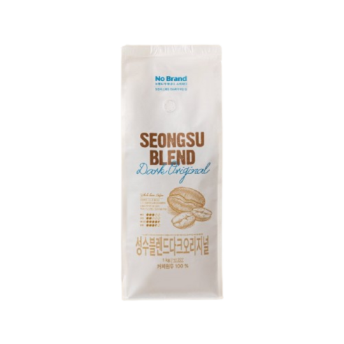 노브랜드 성수블렌드 다크오리지널 1kg(홀빈) x 1개