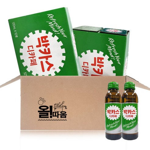 동아제약 박카스 디카페에이, 120ml, 20개
