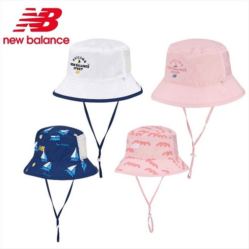 뉴발란스 NEW BALANCE 키즈 619028 리버서블 시어서커 버킷햇 NK8BES403U
