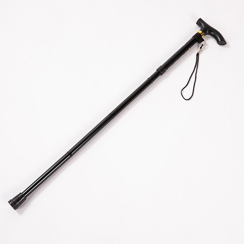 제이온 접이식 초경량 지팡이, 블랙, 1개