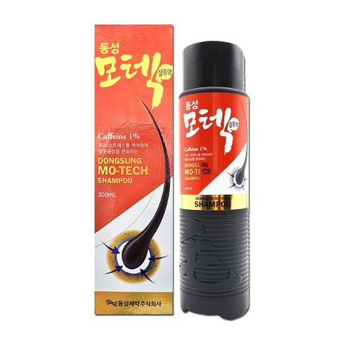 동성제약 동성 모텍 샴푸액 300ml, 1개