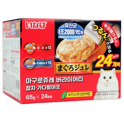 COSTCO 코스트코 INABA 마구로쥬레 유산균 65gx24입