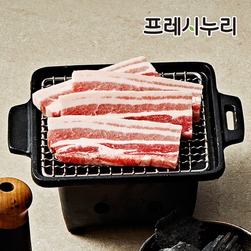 누리푸드 프리미엄 삼겹살, 프리미엄 삼겹살(숯..., 1개