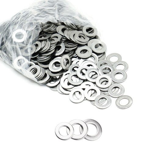 평와샤 스텐 SUS M3 4 5 6 8 10 12 14 16 18 20 22 24 봉지 판매, 평와샤(스텐)봉지, M22(100개), 1개