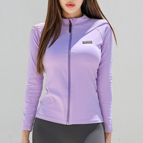 하이브 집업 여자 레귤러핏 래쉬가드 수영복 긴팔 상의 풀집업 바캉스 호캉스 비치웨어 RF338W
