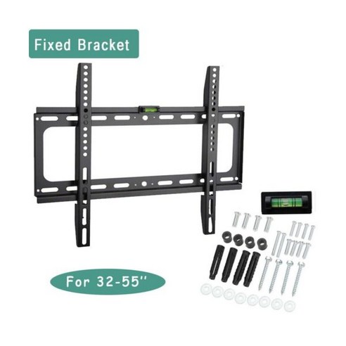 [관부가세포함] 26 32 40 50 55 최대 63 슬림 LED LCD에 적합한 대형 TV 벽걸이 브래킷
