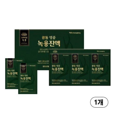 광동생활건강 명품 녹용진액 1세트, 2.1L, 1개