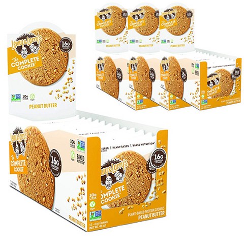레니앤래리스 더 컴플리트 쿠키 피넛 버터 맛, 113g, 48개입