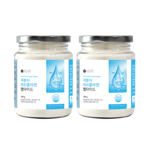 바로푸드 저분자 피쉬콜라겐 펩타이드, 200g, 1개