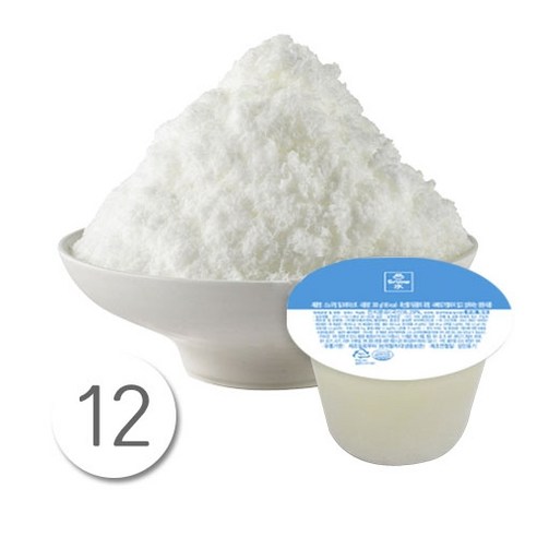 흥국 밀크 얼음샤베트(눈꽃타입) 300g, 12팩 – 업소용스노우빙 눈꽃빙수만들기 흥국 밀크 얼음샤베트(눈꽃타입) 300g, 12팩 – 업소용스노우빙 눈꽃빙수만들기