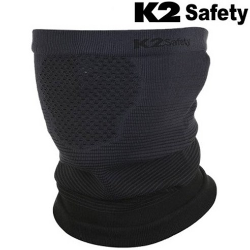 케이투세이프티 사계절 심리스 넥게이터, FREE, 블랙, 1개