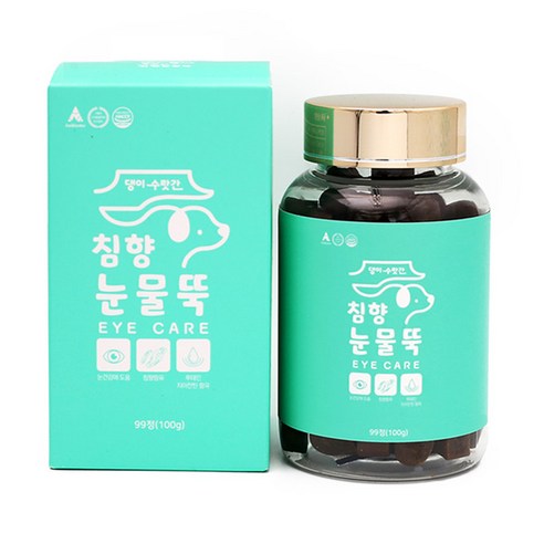 댕이수랏간 침향 눈물뚝 강아지 눈영양제는 애완견의 눈 건강을 책임져줄 제품입니다.