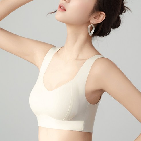 자유로운 움직임과 편안함을 선사하는 Veimia 헴라인 처짐방지 브라