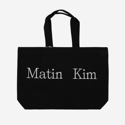 [당일발송] 2컬러 택1 마뗑킴 로고 에코백 리유저블 백 여성 가방 MATIN KIM LOGO ECOBAG MK2400BG042M