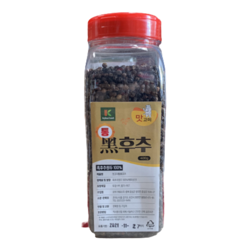 맛고미 알후추 400g통 후추원두 통후추, 400g, 1개 - 후추 | 쿠팡